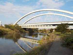 鶴見川の様子